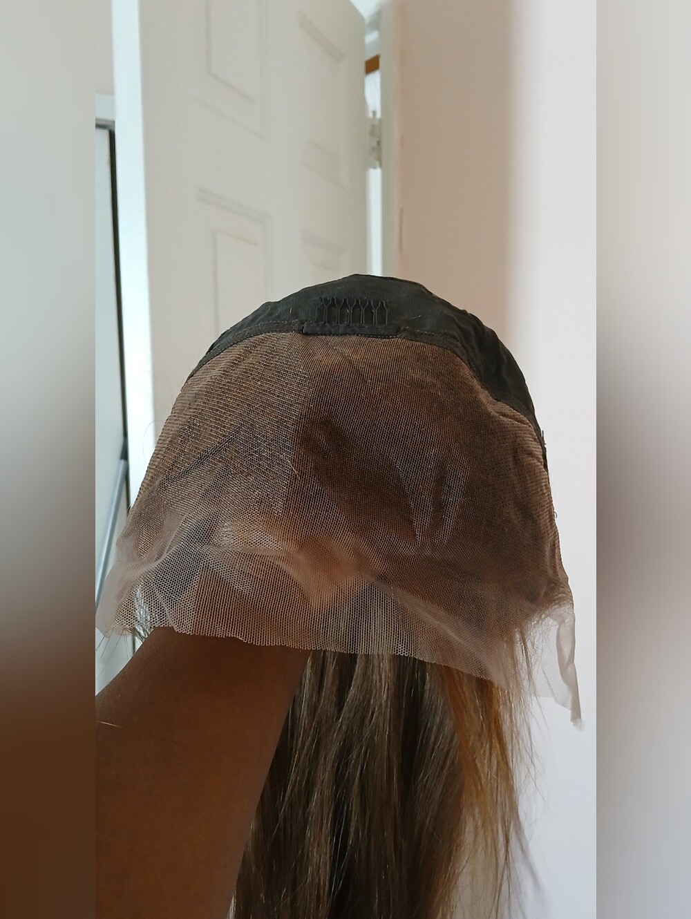 Chocolate Brown Human Hair Blend Lacefront (Free Gift) - Picture 6 of 8